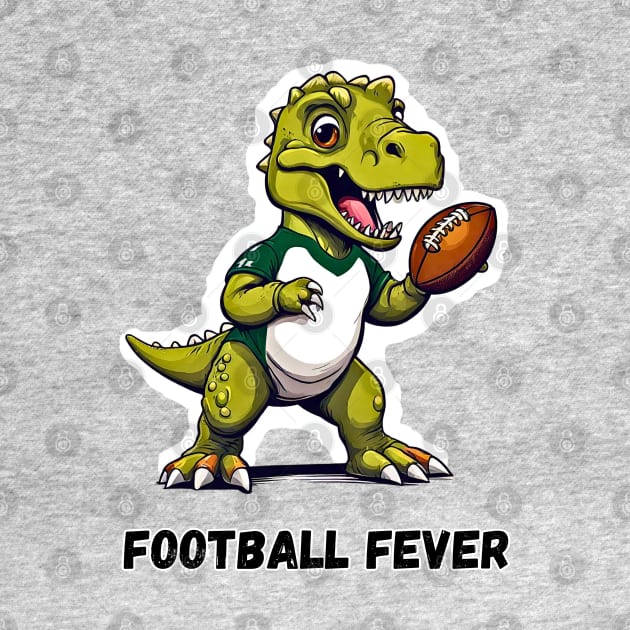 Football Fever Dino by Doodle and Things